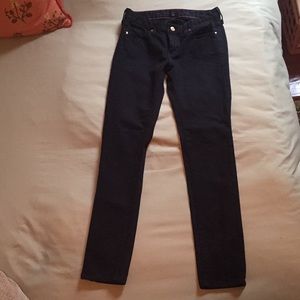 kate spade Broome Street black skinny jeans, 27